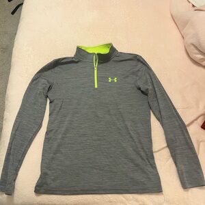 Under Armour Gray Quarter-Zip Pullover